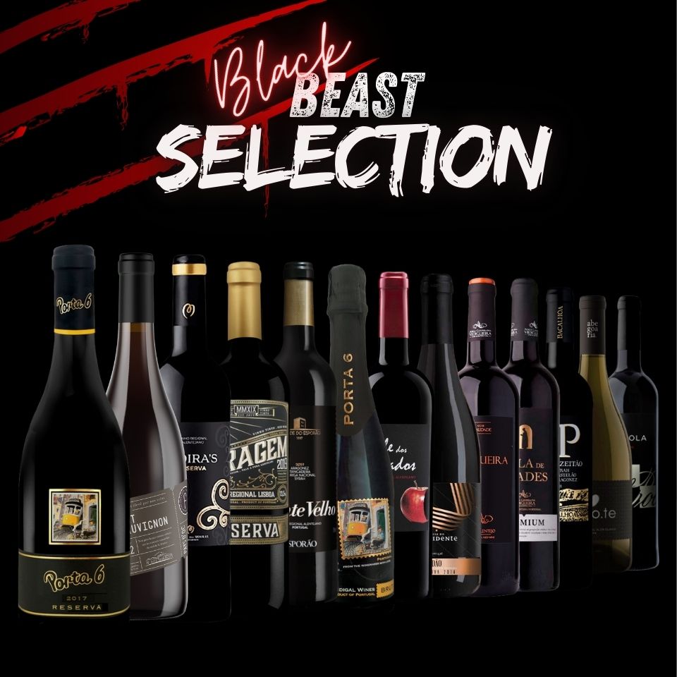 Black Beast Selection 24 bottles case Garrafeira da Ilha