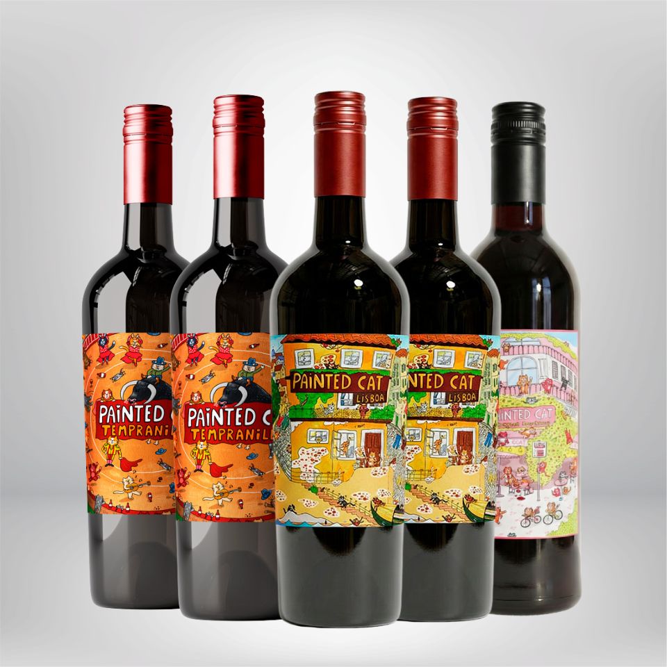 Painted Cat Red Experience 18 Bottles Case – Garrafeira da Ilha