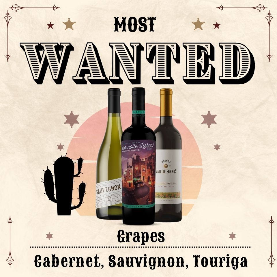 Most Wanted Grapes 12 bottles case