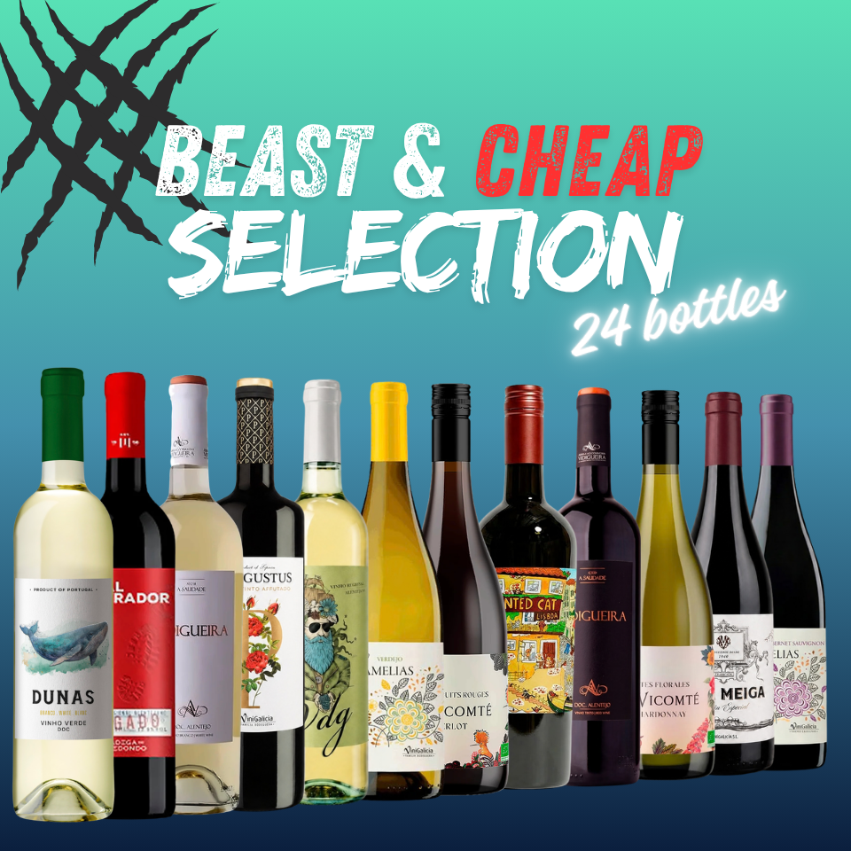 Beast & Cheap Selection 24 bottles case