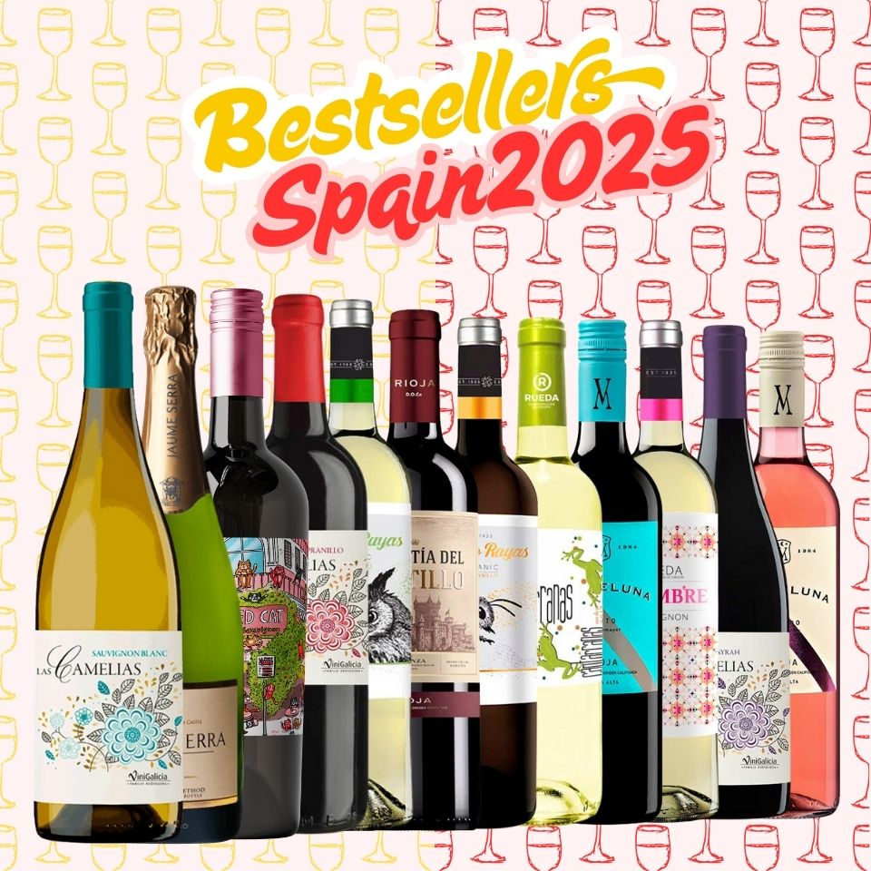 Best Sellers Spain 2025 12 bottles case