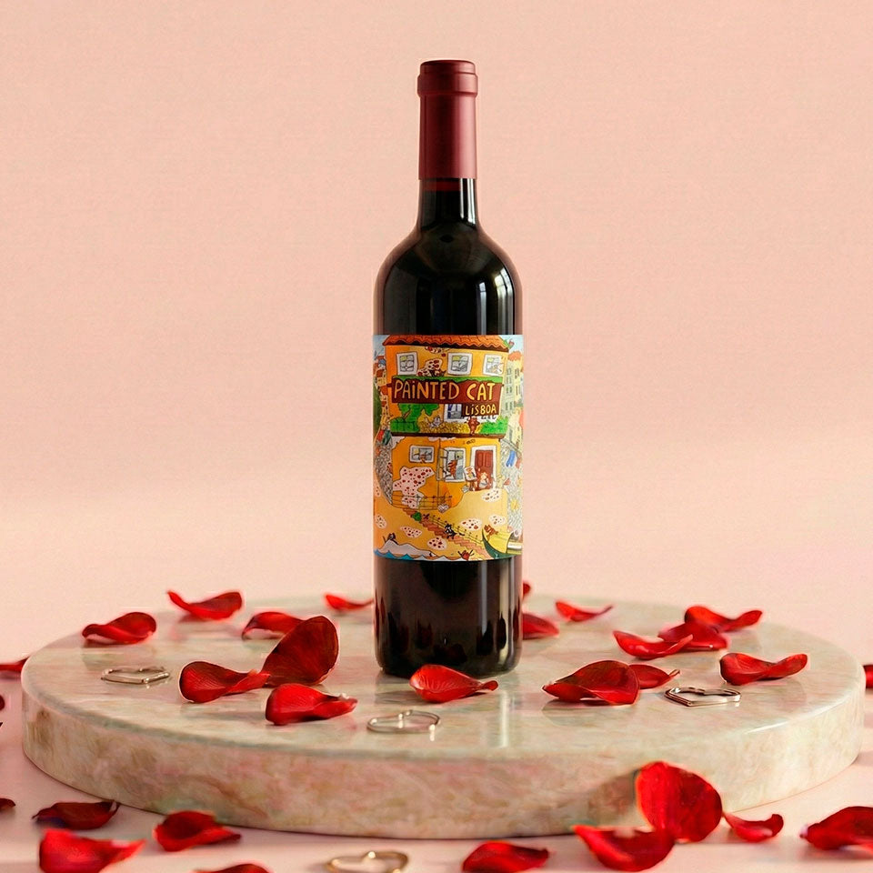 Buy10Get12 Painted Cat Red