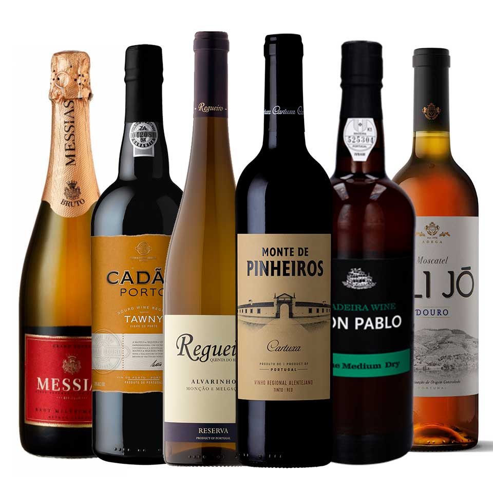 Discovering Portugal 6 bottles case