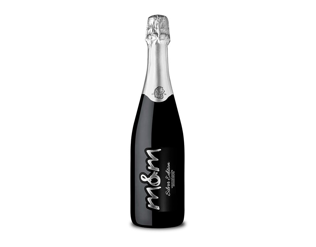 M & M Sparkling Silver Edition White Brut