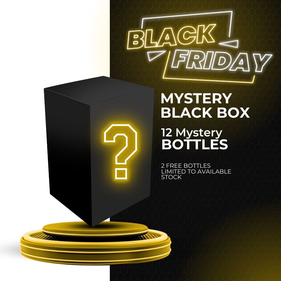 Mystery Black Box 2025 12 bottles case