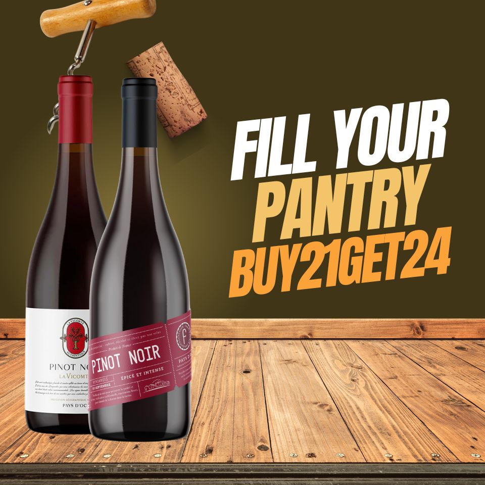 Buy21Get24 Pinot Noir