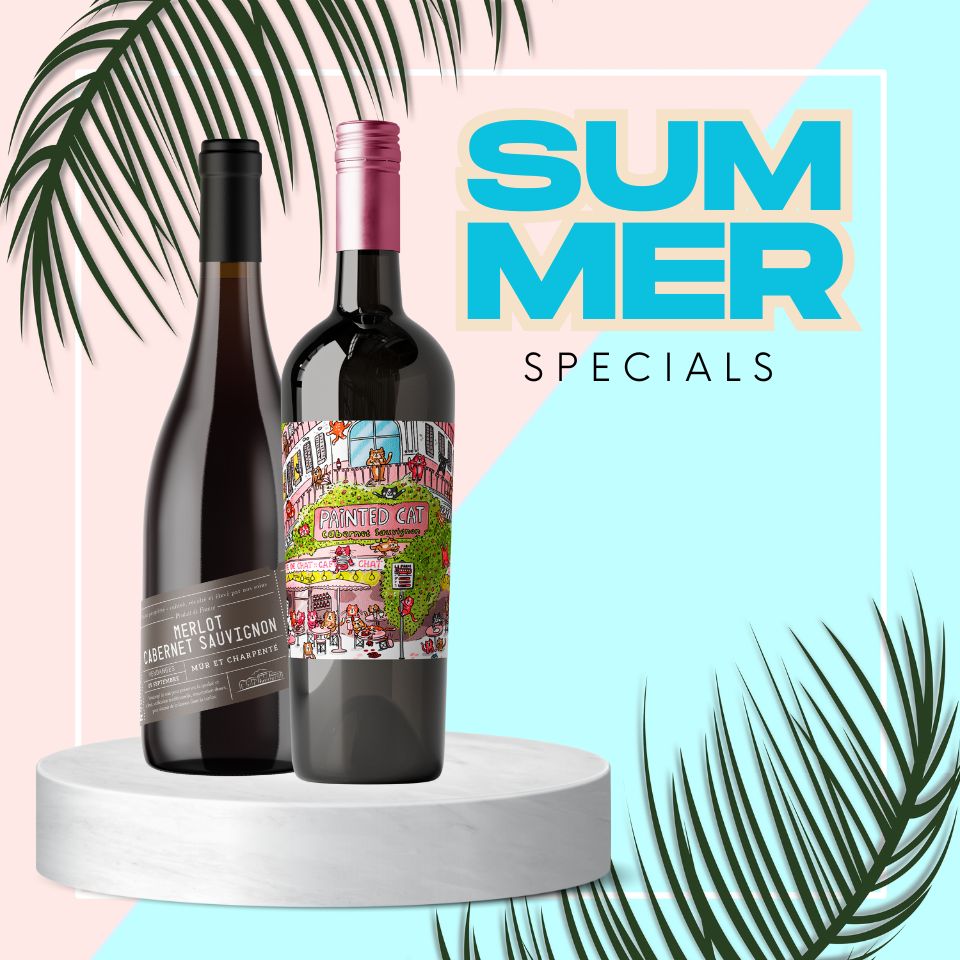 Buy15Get18 Ticket Merlot/Cabernet + Painted Cat Cabernet Sauvignon