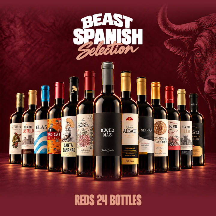 Spanish Beast Selection Reds 24 bottles