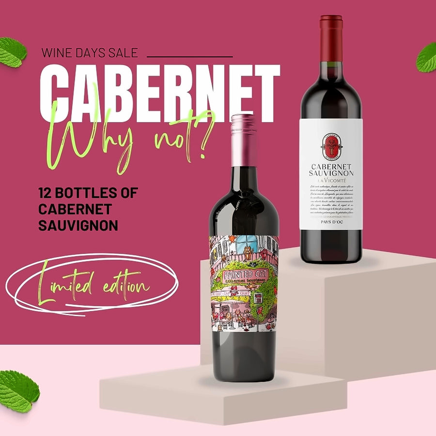 Cabernet Sauvignon Why Not? 12 Bottles Case