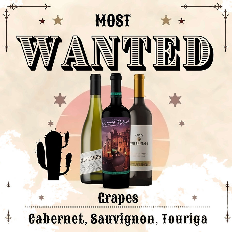 Most Wanted Grapes 12 bottles case