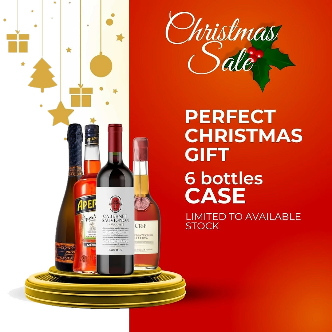 Perfect Christmas Gift 6 bottles case
