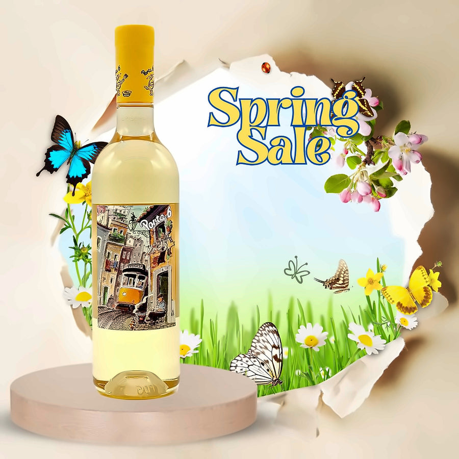 Porta 6 White Pet 48 bottles 15% Second Case