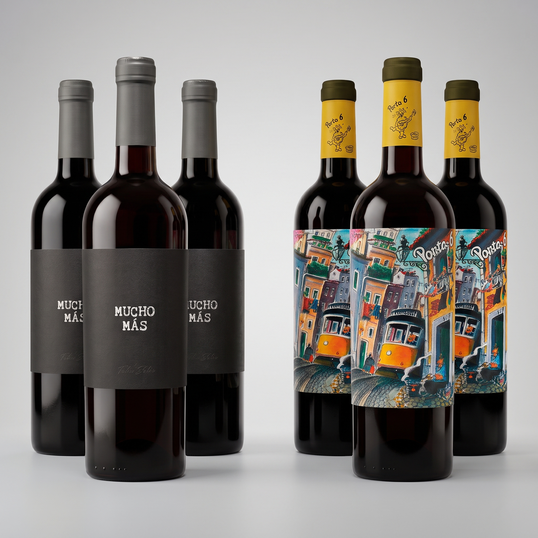 Porta 6 vs Mucho Más – 12 Bottles Case Red