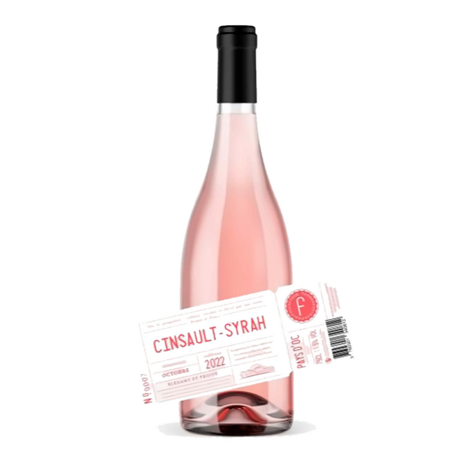 Ticket Cinsault and Syrah Rosé